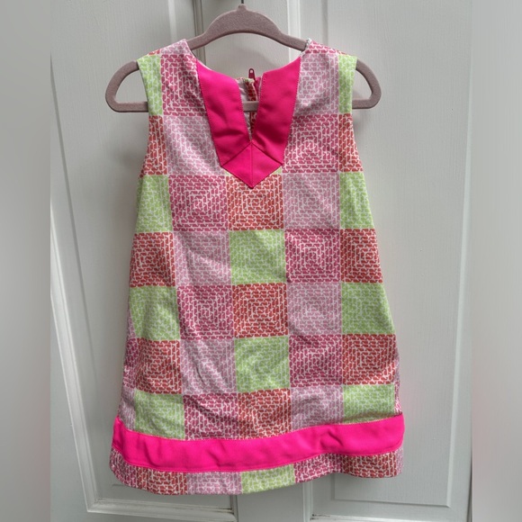 Vineyard Vines 3T Girls Formal Whale Sleeveless Shift Dress - Picture 1 of 4